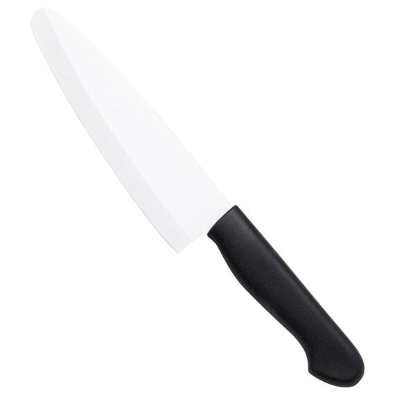 ROUND TIP 6.5IN CERAMIC SANTOKU KNIFE WH