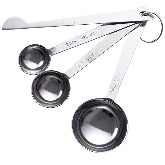 STAINLESS MEASURING SPOON SET