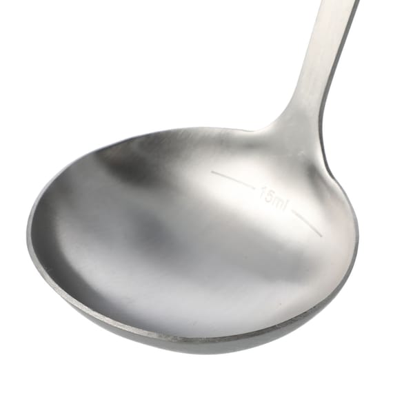 STAINLESS LADLE SMALL WITH PP HANDLE