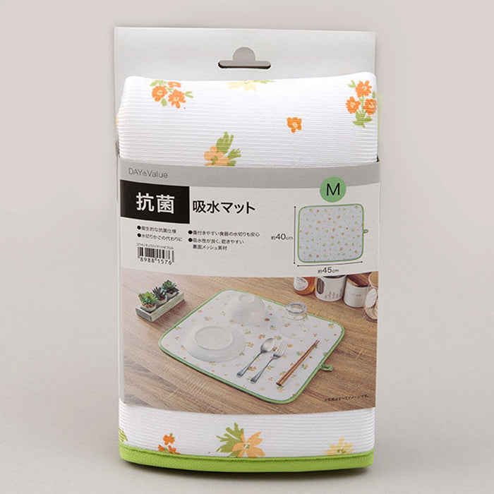 DISH DRYING MAT M 23SS FLORAL